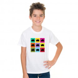 Camiseta Niño Toritos Rayas