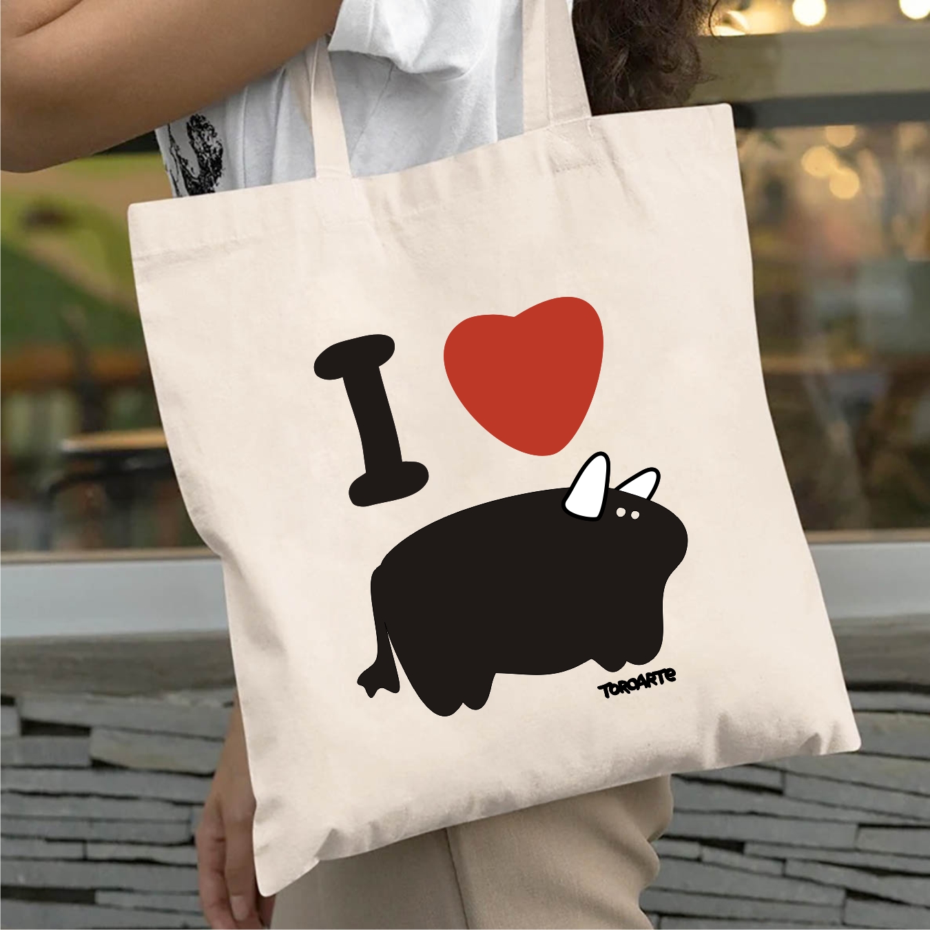 Bolsa I Love Toro