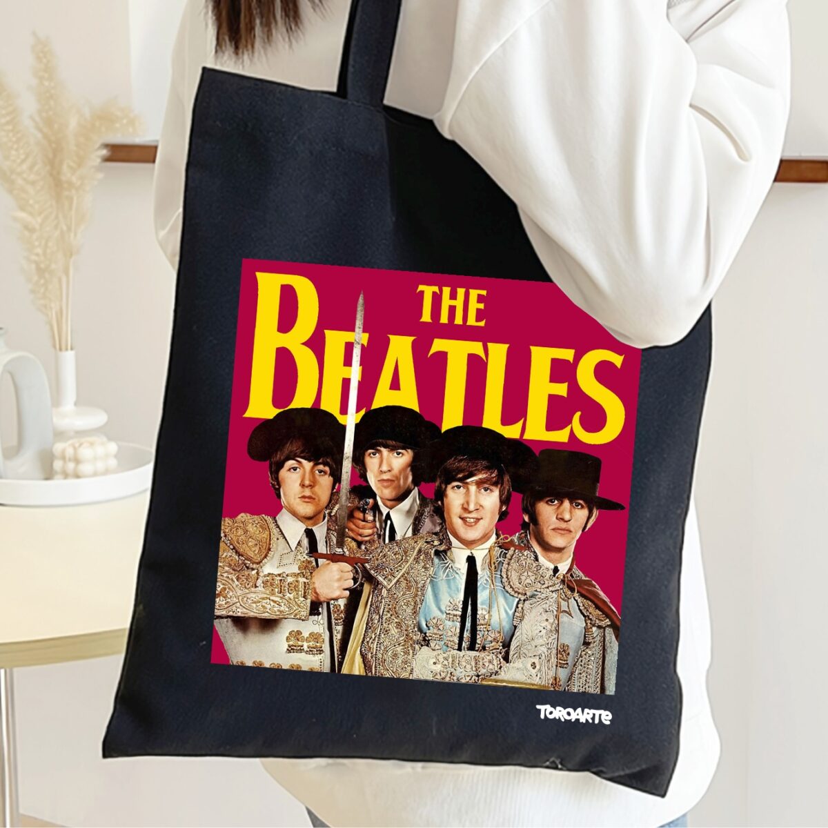 Bolsa The Beatles Toreros - Negro