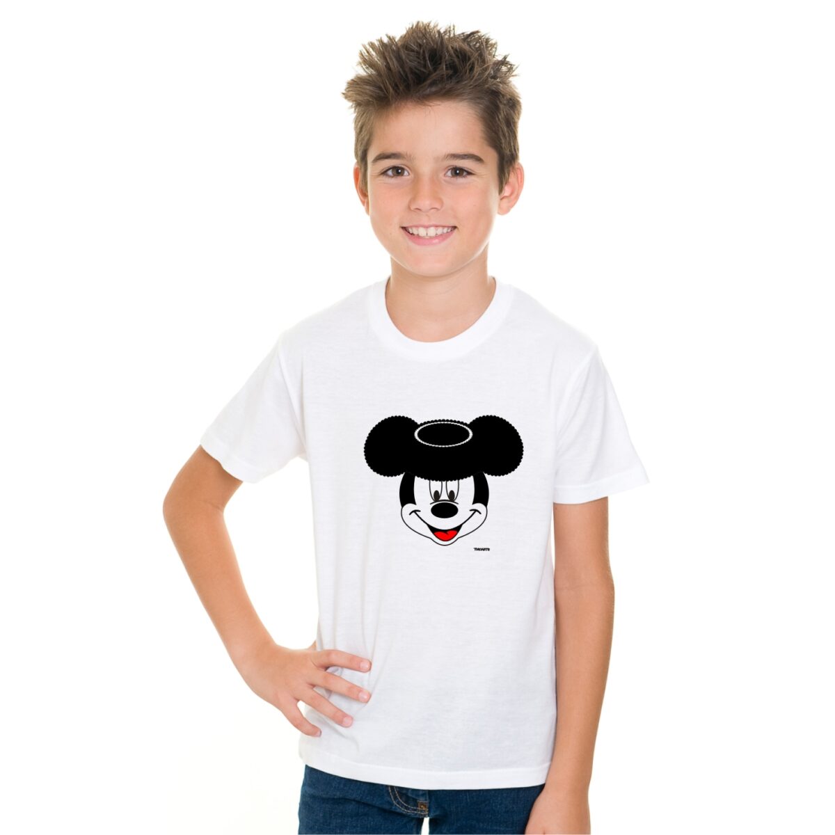 CAMISETA TAURINA INFANTIL NIÑOS MICKEY MOUSE TORERO