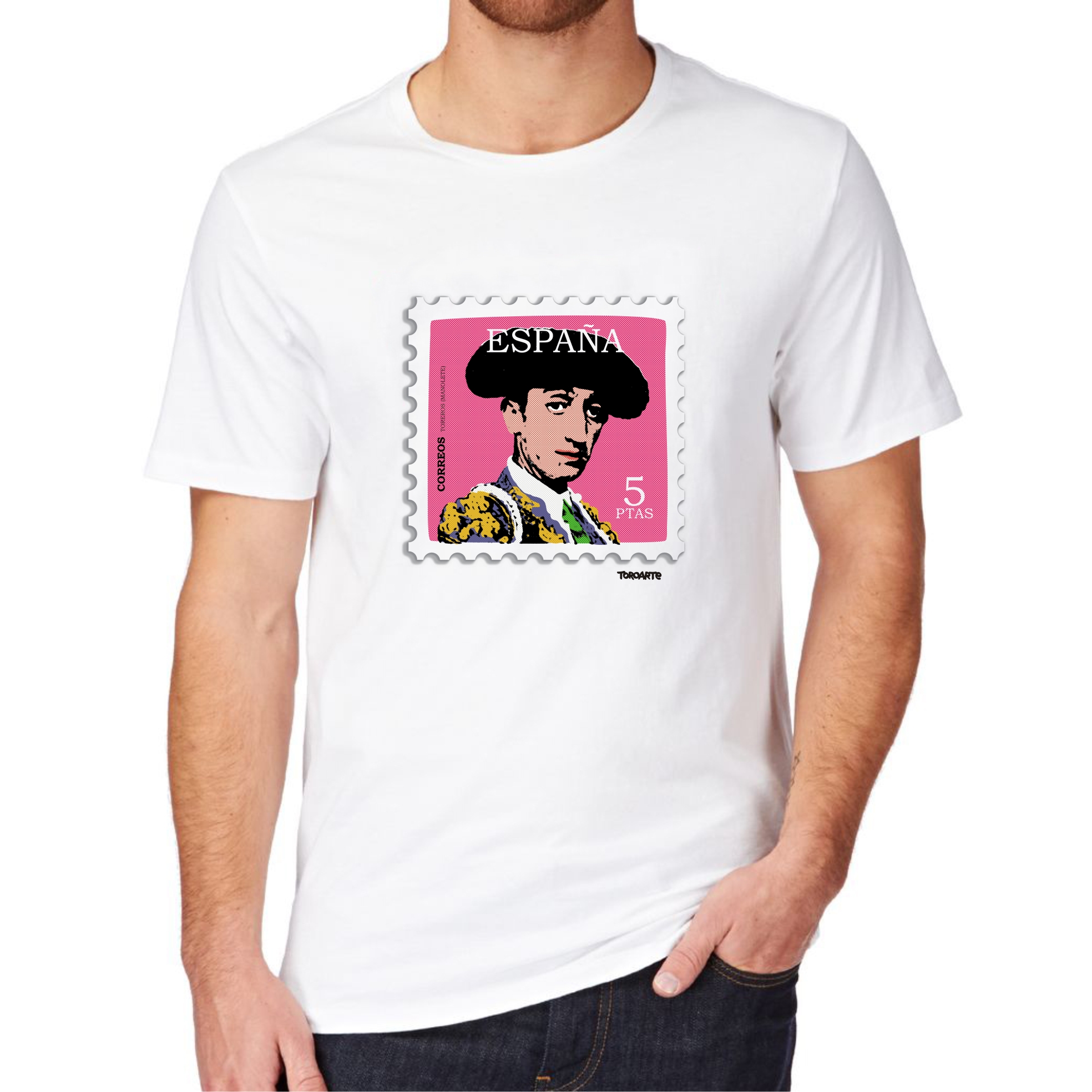 CAMISETA TAURINA SELLO MANOLETE TORERO