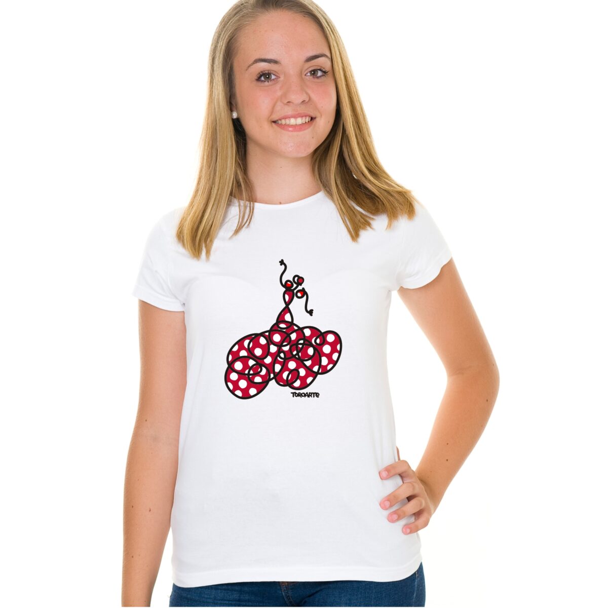 CAMISETAS TAURINAS CHICA SEVILLANA Y OLE 2