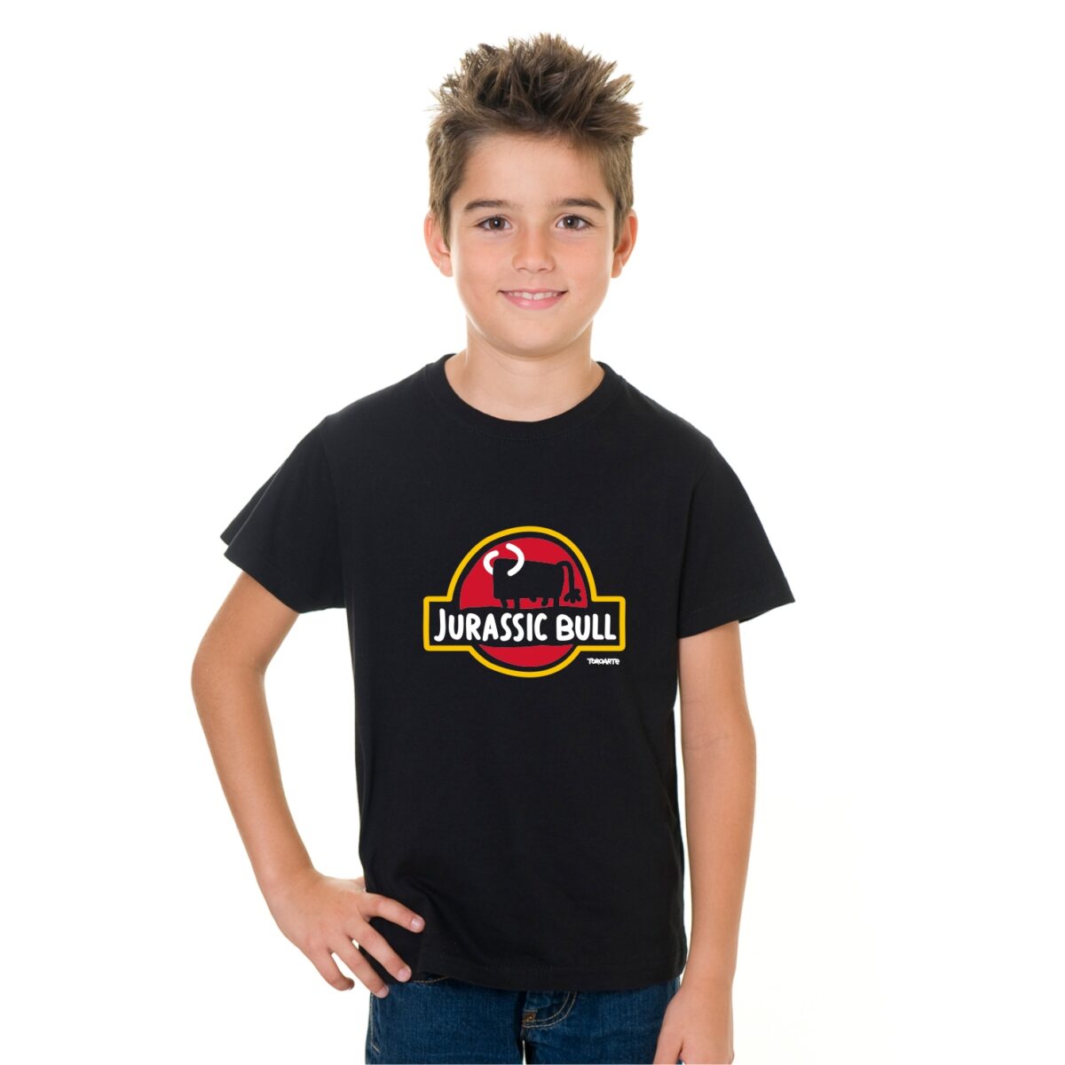 CAMISETAS TAURINAS NIÑOS JURASIC TORO INFANTIL 1