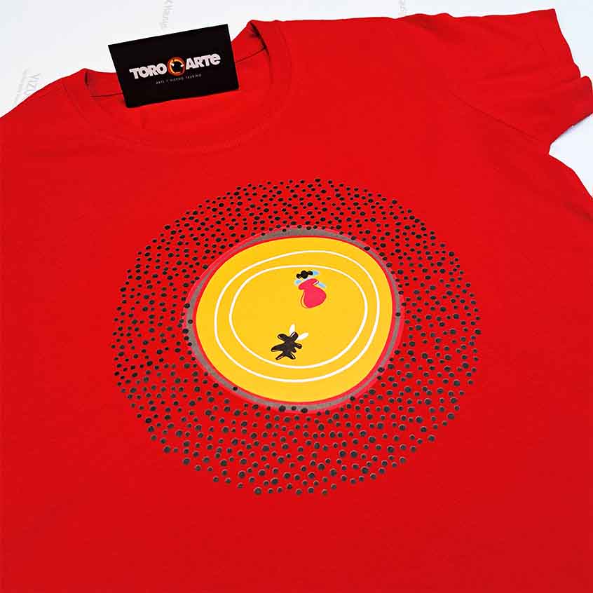 PLAZA DE TOROS TORERO CAMISETA TAURINA CHICA - Imagen 3
