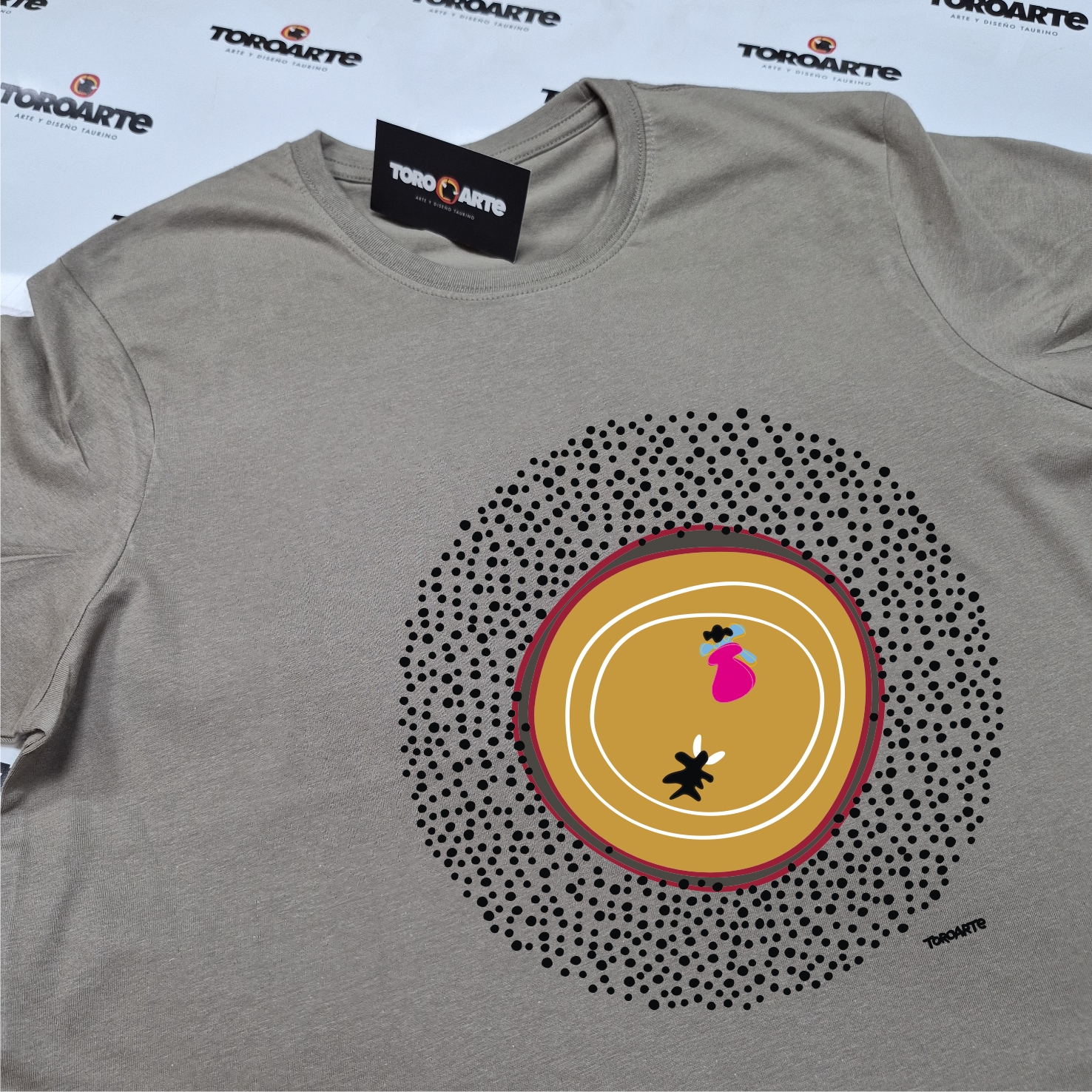 PLAZA DE TOROS TORERO CAMISETA TAURINA CHICA - Imagen 4