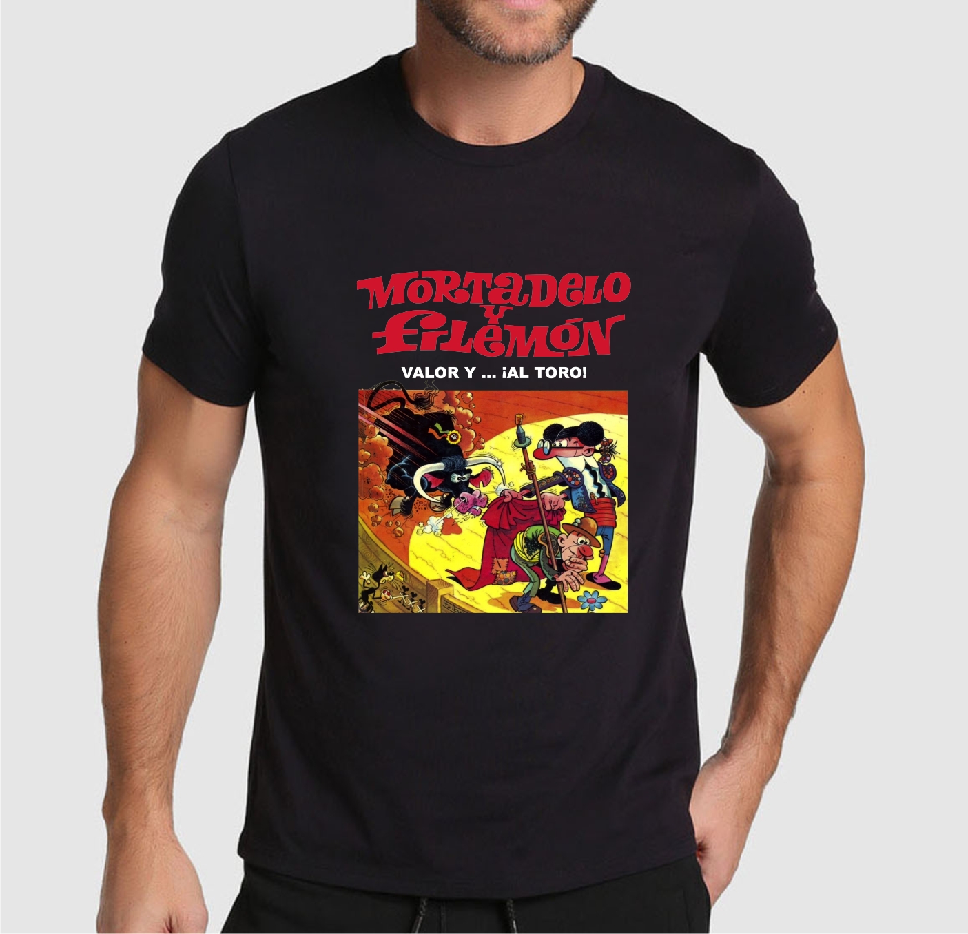 CAMISETA MORTADELO Y FILEMÓN TOREROS - Imagen 2
