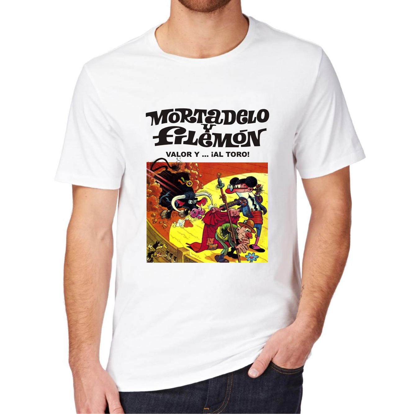 CAMISETA MORTADELO Y FILEMÓN TOREROS