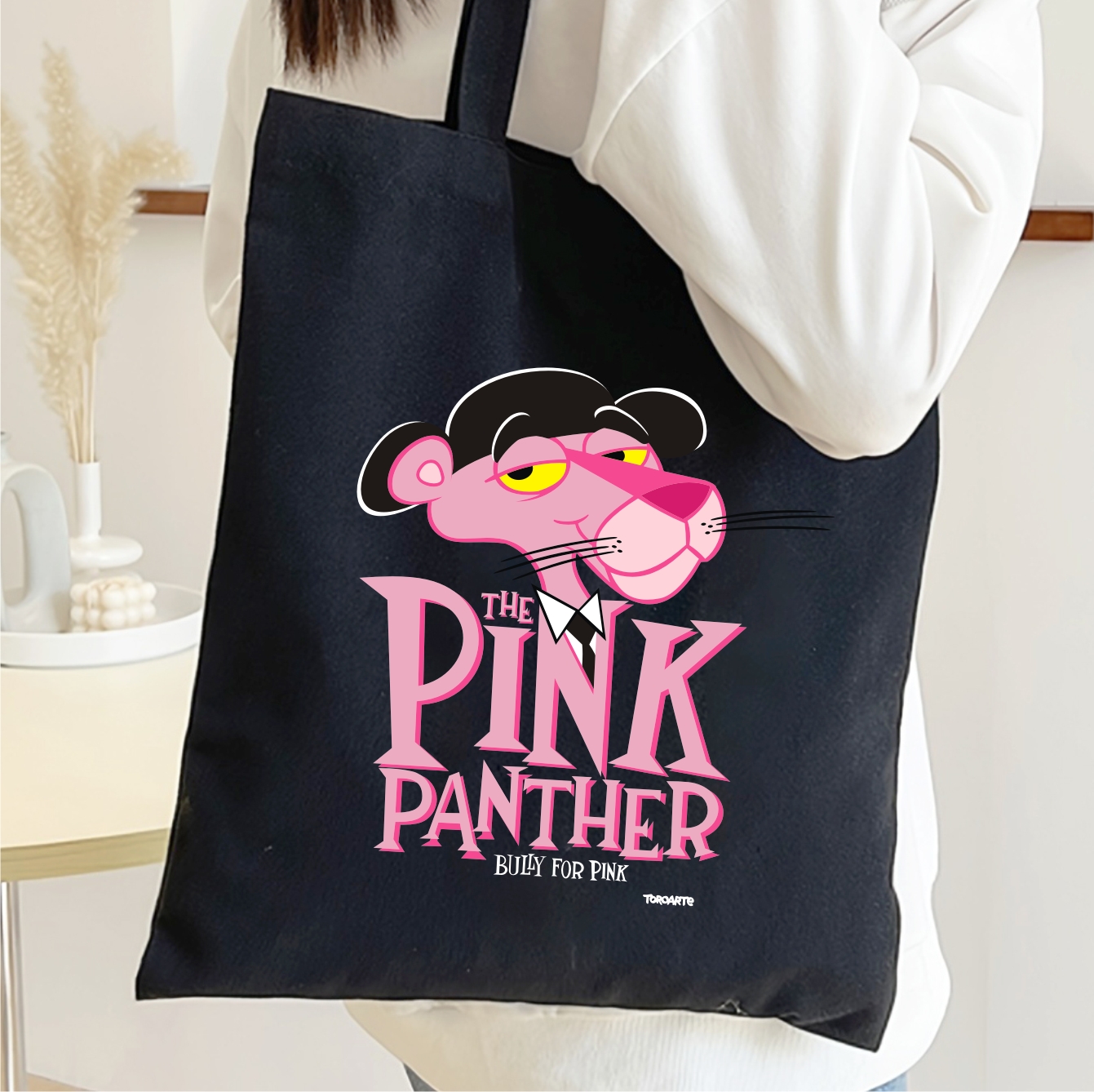 Bolsa Pantera Rosa Torero - Imagen 2