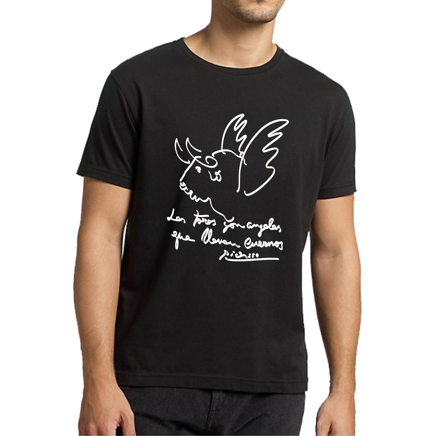 CAMISETAS TAURINAS PICASSO TORO ANGEL 2