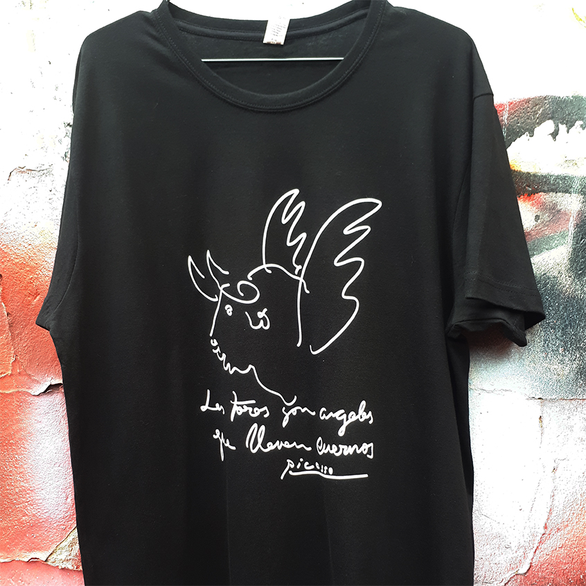 PICASSO TORO ANGEL CAMISETAS TAURINAS - Imagen 3