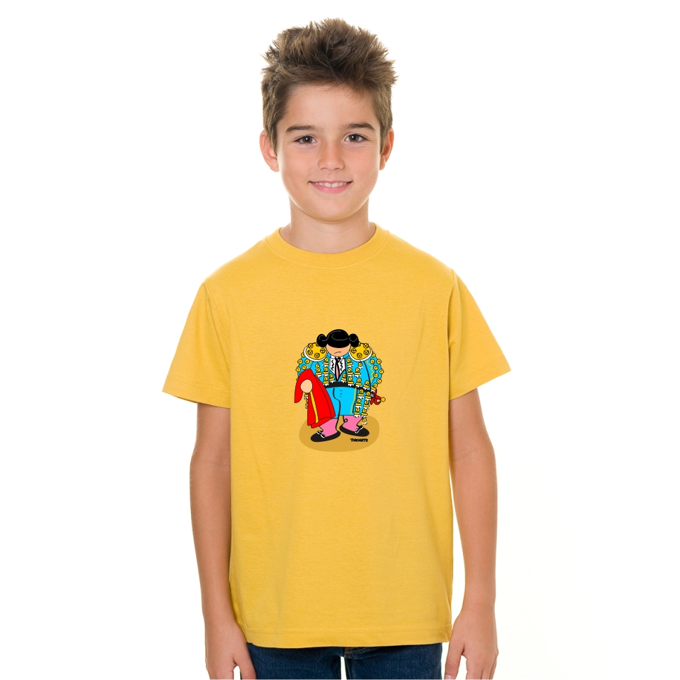 TORERO CAMISETA TAURINA INFANTIL - Imagen 3