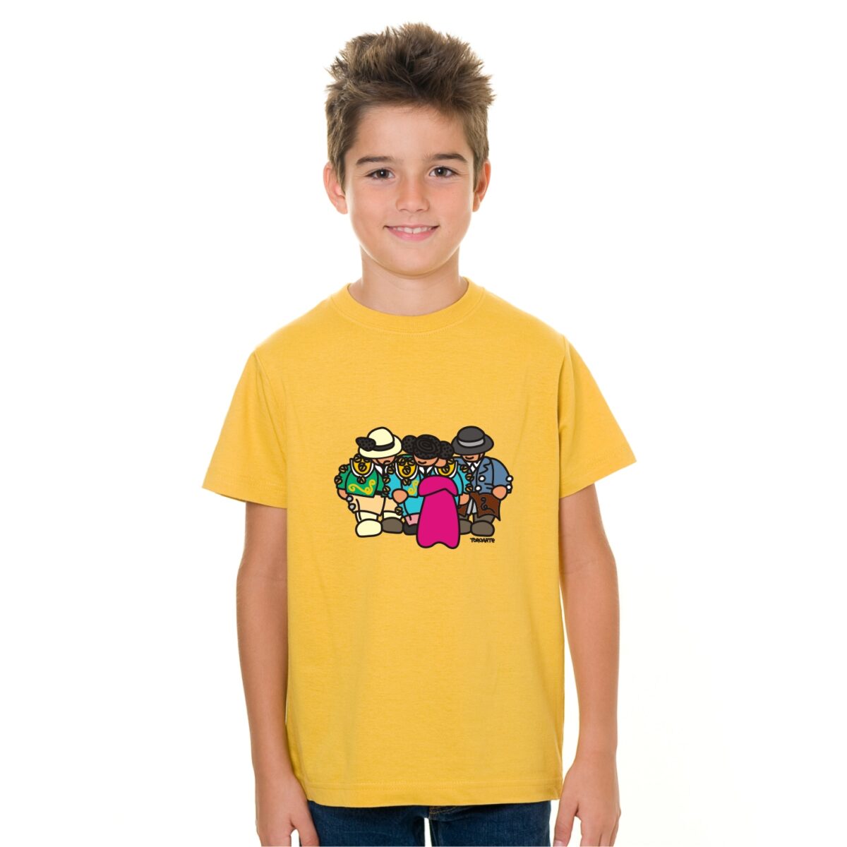 TORERO PICADOR Y REJONEADOR CAMISETAS TAURINAS NIÑOS 6